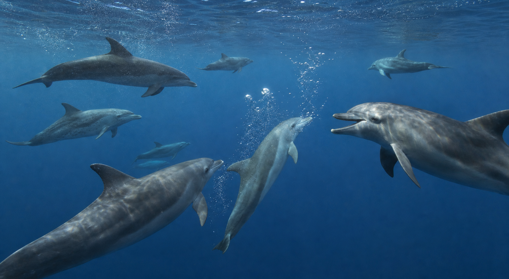Comment les dauphins communiquent-ils sans parler ?
