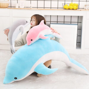 Peluche dauphin câlin 70 cm