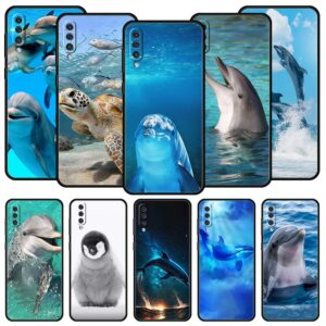 Coque dauphins océan pour Samsung Galaxy A