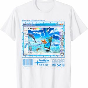 T-shirt Dauphin Frutiger Aero
