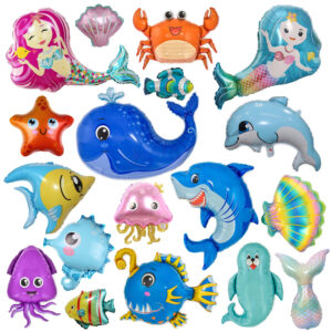 Ballons animaux marins et dauphins