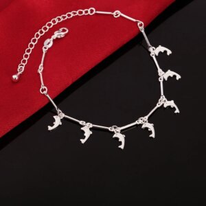 Bracelet Dauphins Argent 925