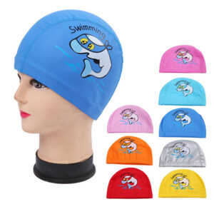 Bonnet de Bain Dauphin Enfant Rose