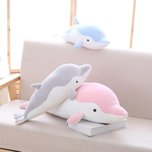 Peluche Dauphin Rose 50 cm