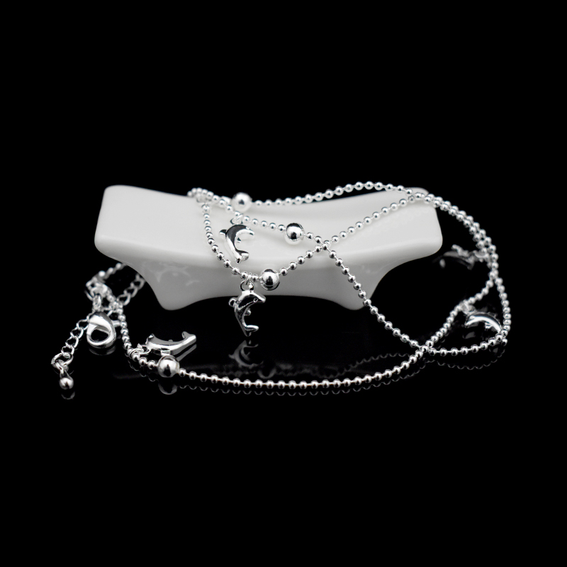 Bracelet dauphin chaîne délicate – Image 4