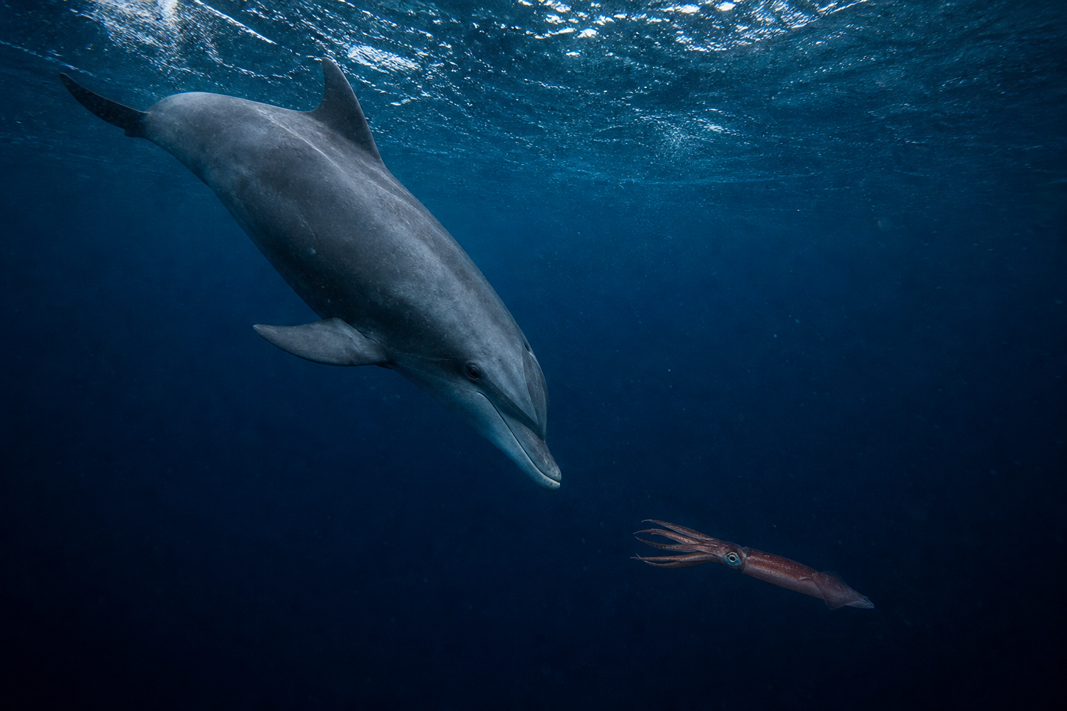 Profiter du relief — Que mangent les dauphins selon leur habitat et leur saison ?