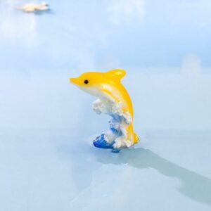 Mini Dauphins Résine Voiture 7 Couleurs
